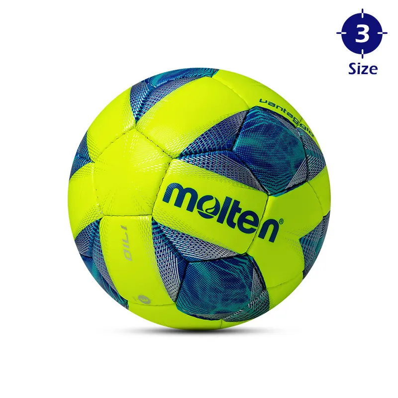 Molten Size 3 Soccer PVC Hand-Stitched Soccer Ball Kids'-5