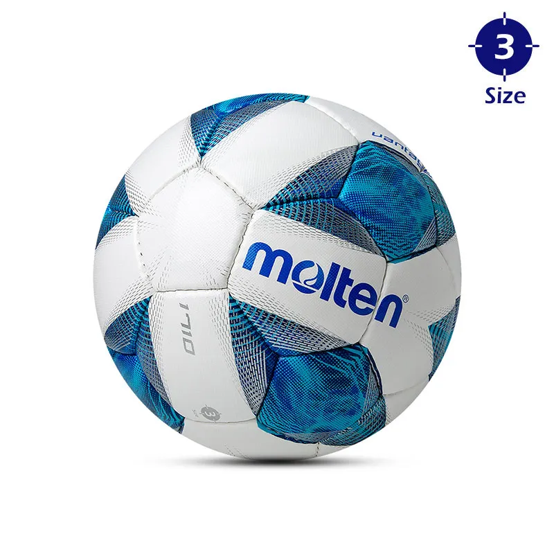 Molten Size 3 Soccer PVC Hand-Stitched Soccer Ball Kids'-1