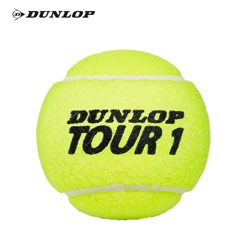 DUNLOP TOUR BRILLIANCE Tennis Balls Wool, Polyester, Cotton Match Ball Competition Neon Green-4