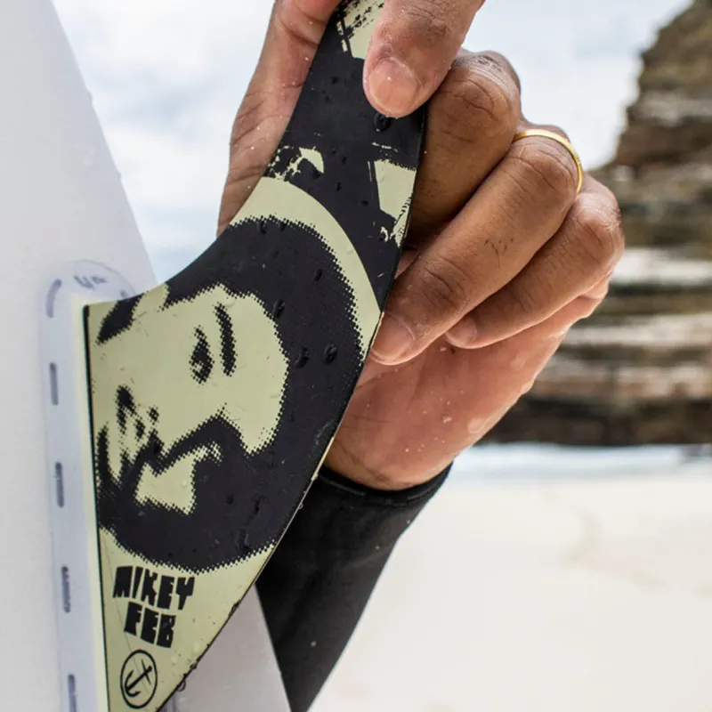 VOLCOM Water Skiing Gloves / Accessories Unisex MIKEY FEBRUARY THRUSTER SINGLE TAB - BLACK Black Tail Fin-5