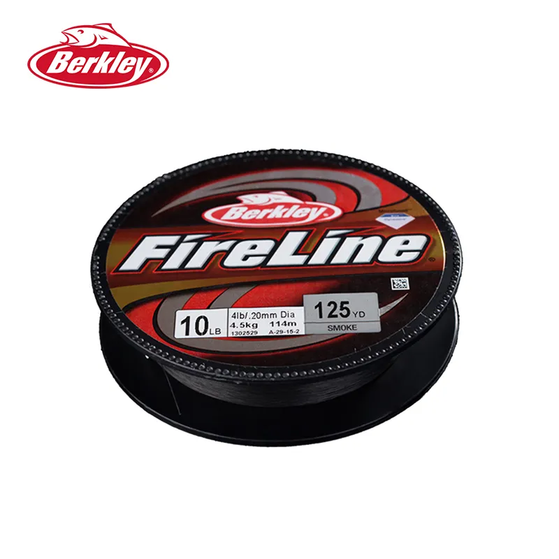 BERKLEY Fish Line Main Line United States Line Of Fire Bekley Fireline Smoke Gray 114 Meters-2