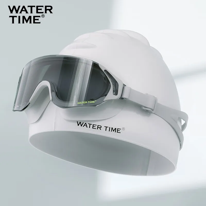 Watertime Swimming Sets PC Polycarbonate Silicone Pool Unisex Ice Silver-1