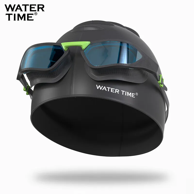 Watertime Swimming Sets PC Polycarbonate, Silicone Swimming Pool Unisex Magic Flame Green-1