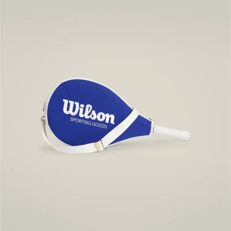 Wilson Tennis Racket Bags Canvas Unisex Blue-1