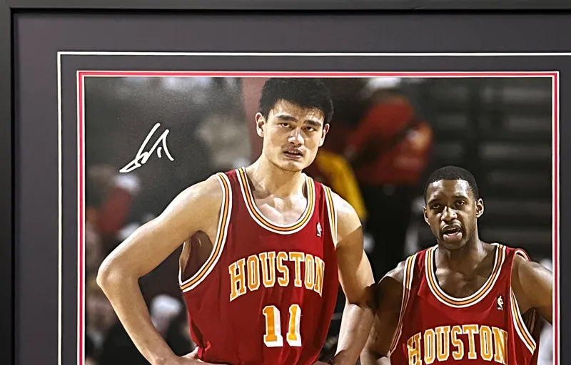 L's Creation Basketball Fan Supplies Authorized Signature Company-USASM And Beckett Dual Certificate Number Rare Red-1