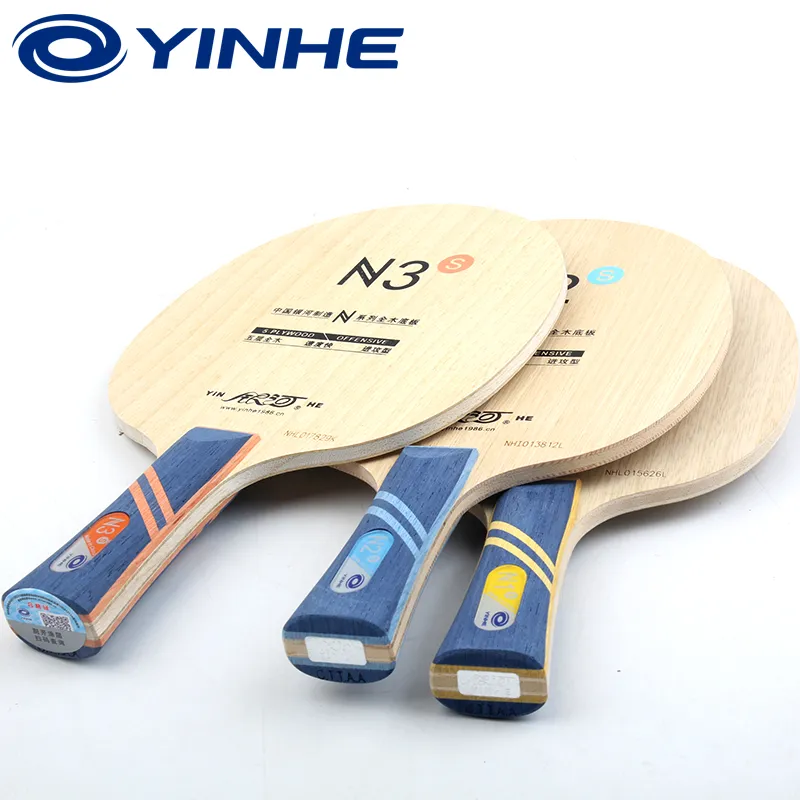 YINHE Ping Pong Paddles Unisex Pure Wood-1