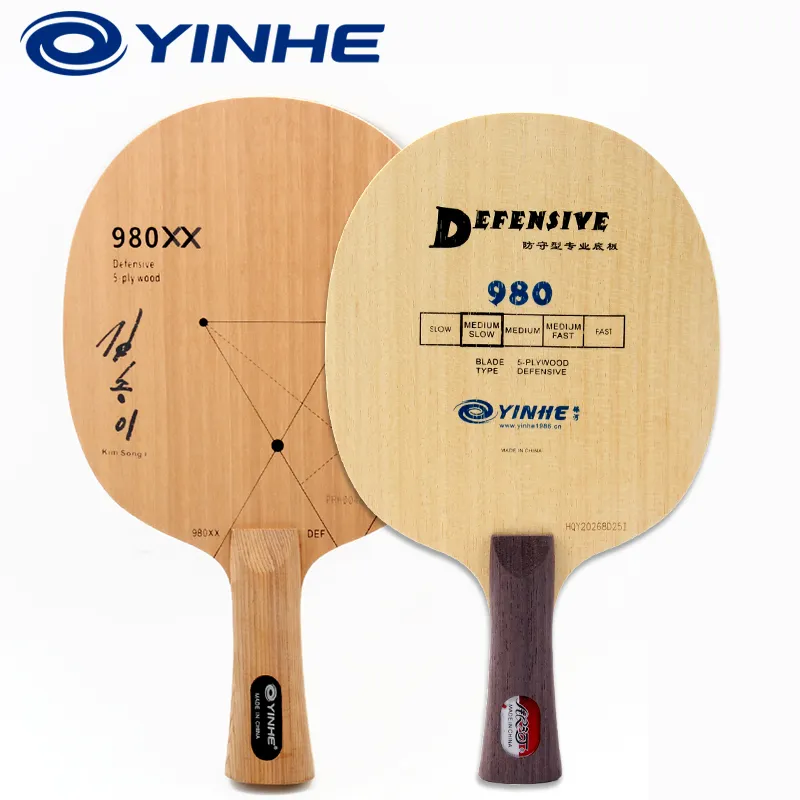YINHE Ping Pong Paddles Unisex Pure Wood-1