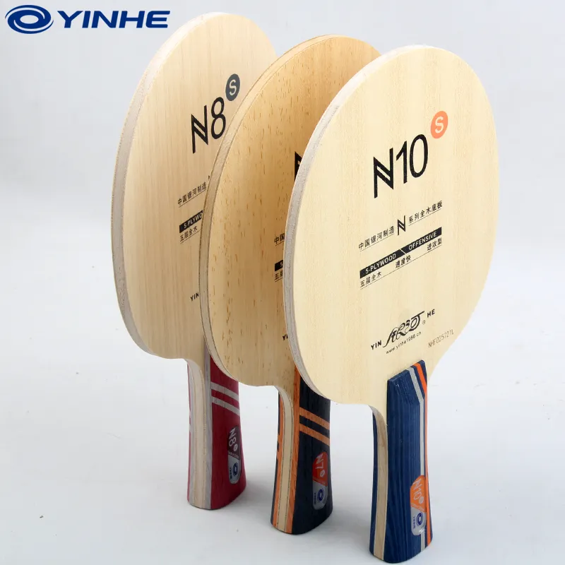 YINHE Ping Pong Paddles Unisex Pure Wood-2