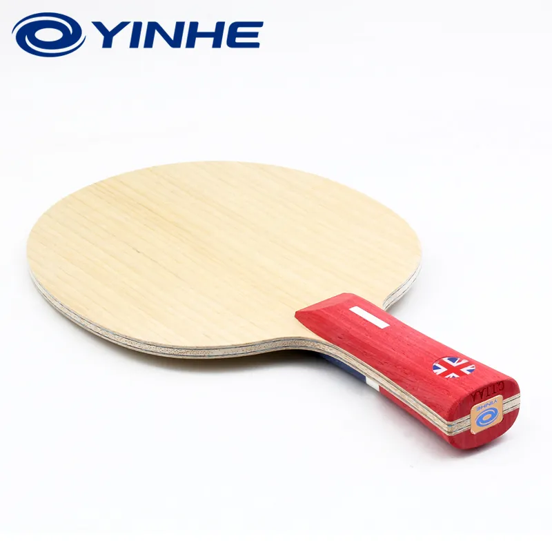 YINHE London Light Ping Pong Paddles Unisex All Wood With Carbon Fiber Timber-3