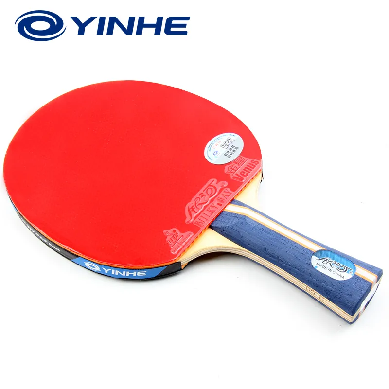 YINHE Ping Pong Paddles Unisex Pure Wood-4