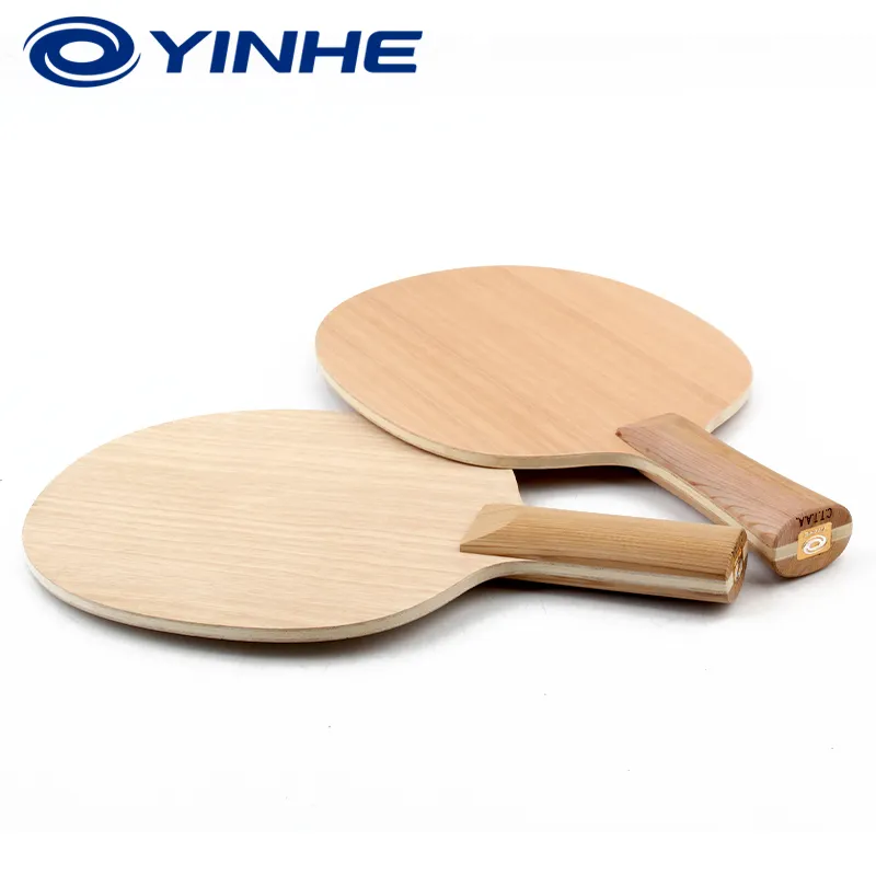 YINHE Ping Pong Paddles Unisex Pure Wood-4
