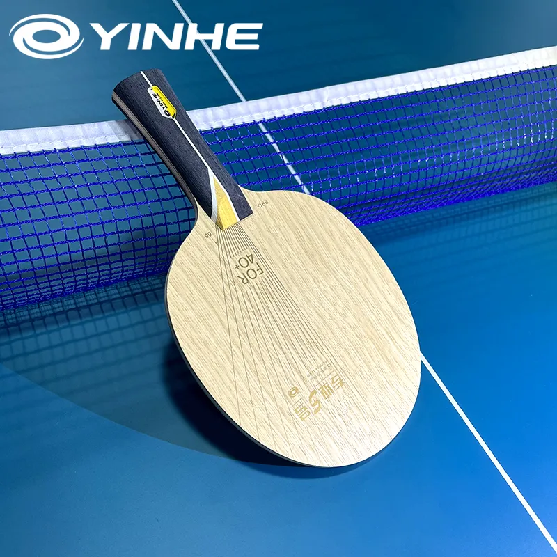 YINHE Ping Pong Paddles Unisex All Wood With Carbon Fiber-2