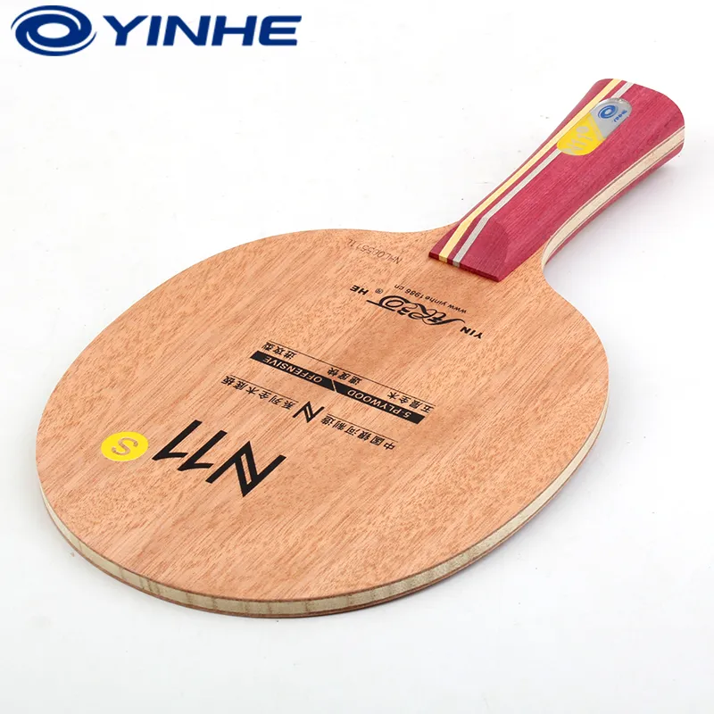 YINHE Ping Pong Paddles Unisex Solid Wood Baseboard Shakehand Grip-1