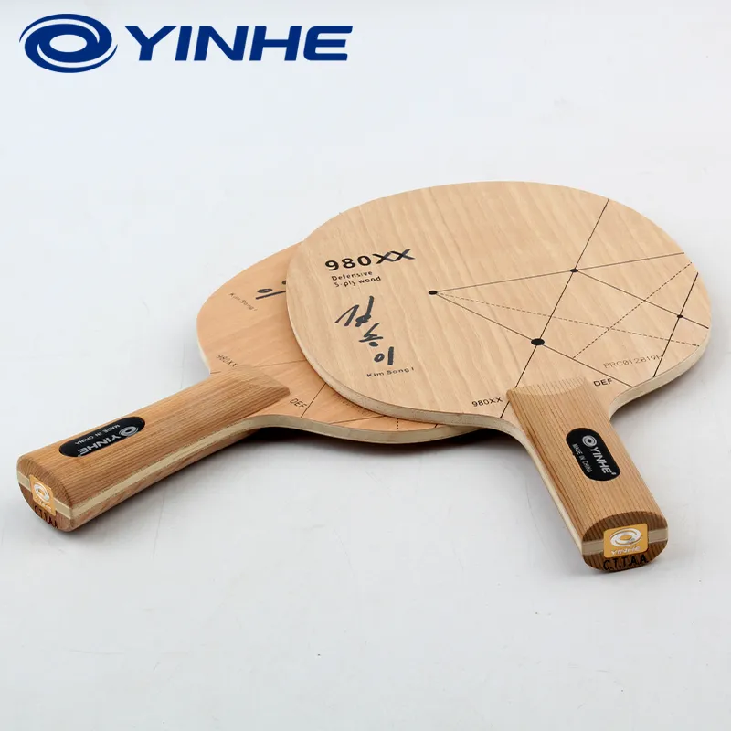 YINHE Ping Pong Paddles Unisex Pure Wood Color-3