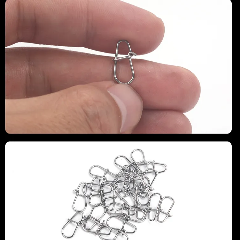 King Luya Gourd Pin Connector Fishing Stainless Steel-1