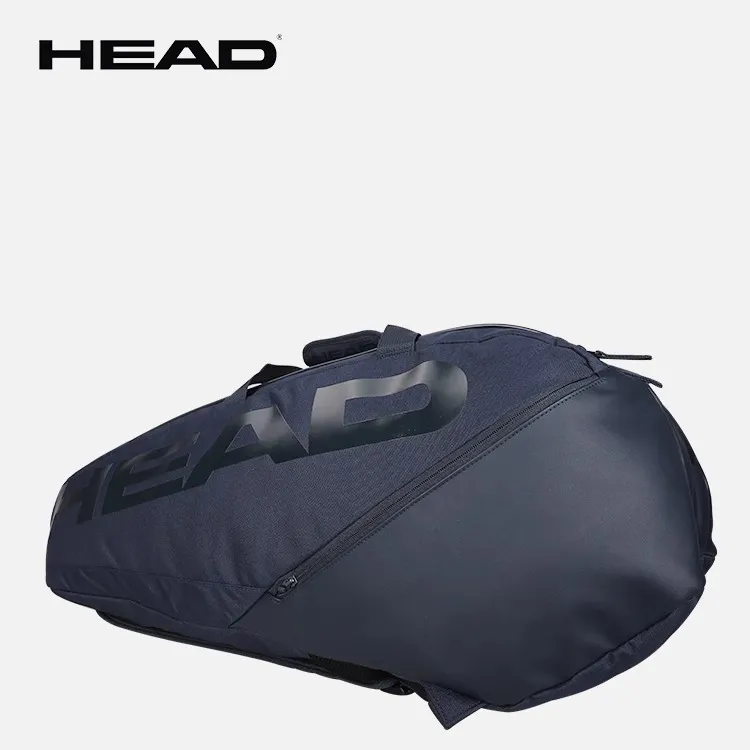 HEAD Tennis Racket Bags PU Synthetic Fiber Unisex Dark Blue-2