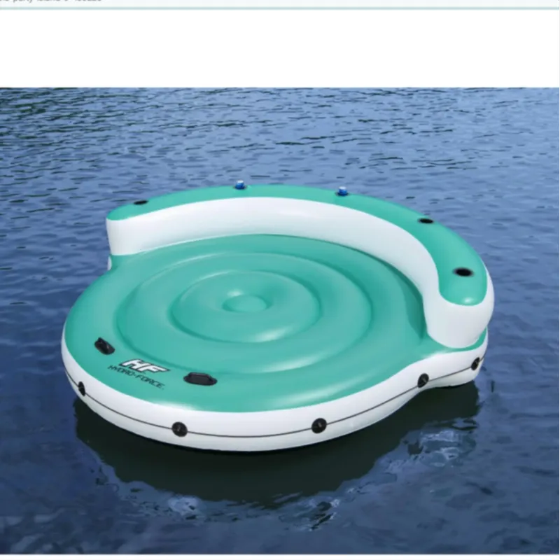 BESTWAY Water Toys Inflatable 9 Feet X 8 Feet 4 Inches X 25.5 Inches Unisex White Green-1
