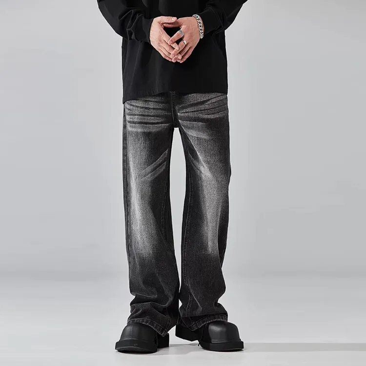 ALL IN Jeans Men Dark Black-3