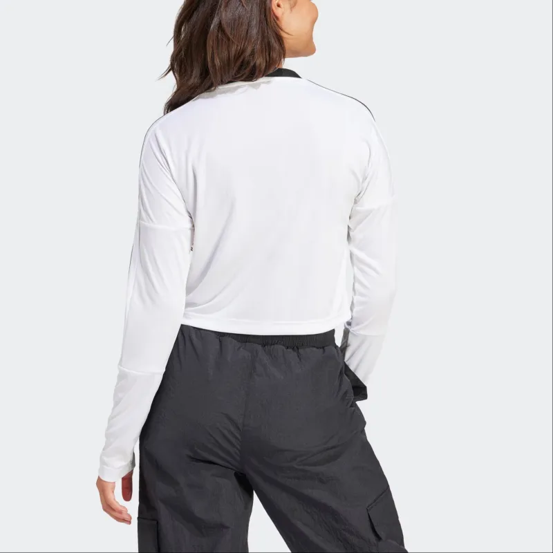 Adidas Raglan Sleeve T Shirt Women's White-2