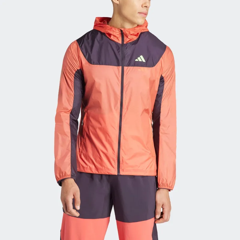 Adidas Box Root Limited Collection Ekiden Running Jacket Jackets Coats Men's Light Scarlet-1