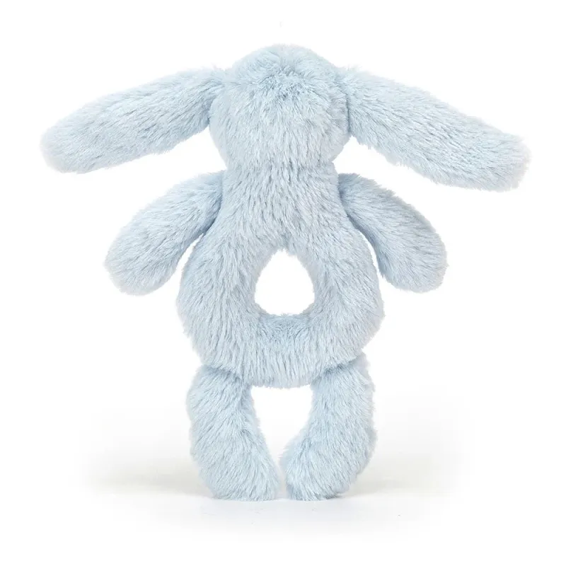 JELLYCAT Bunny Collection Bashful Blue Rabbit Bell Dolls Plush Doll 18CM High-2