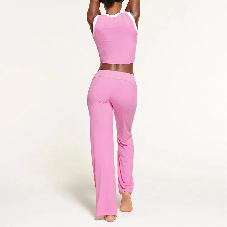 Skims Soft Lounge Drawstrlng Pant Casual Pants Women's Blush-2