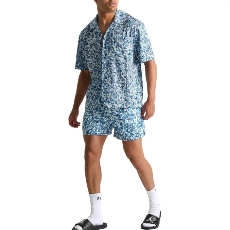 Jordan Essentials Casual Shorts Men's Blue-4