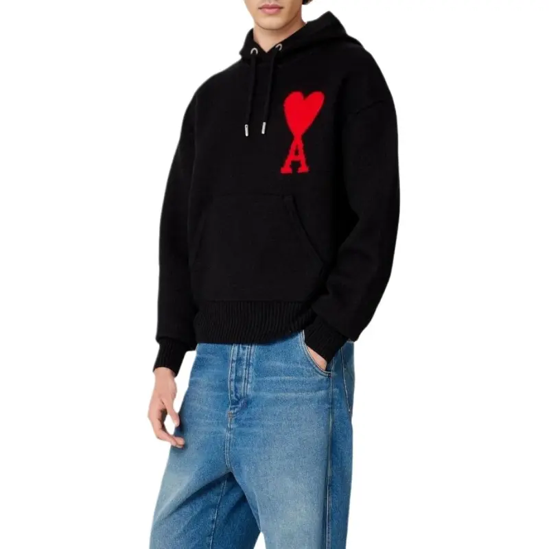 Ami Paris Ami De Coeur Hoodie-4