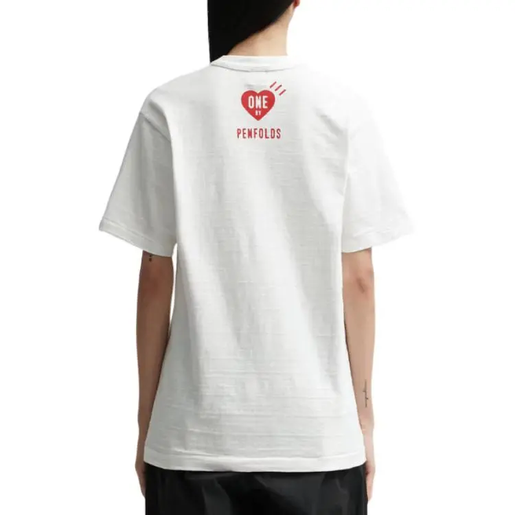 HUMAN MADE HUMAN MADE X PENFOLDS SS23 Co branded Series T Shirts Unisex White-4