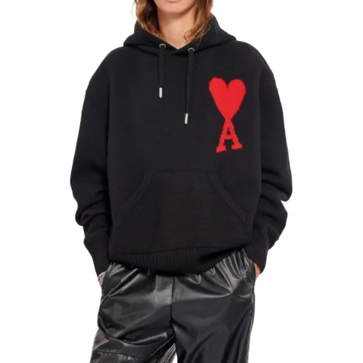 Ami Paris Ami De Coeur Hoodie-1