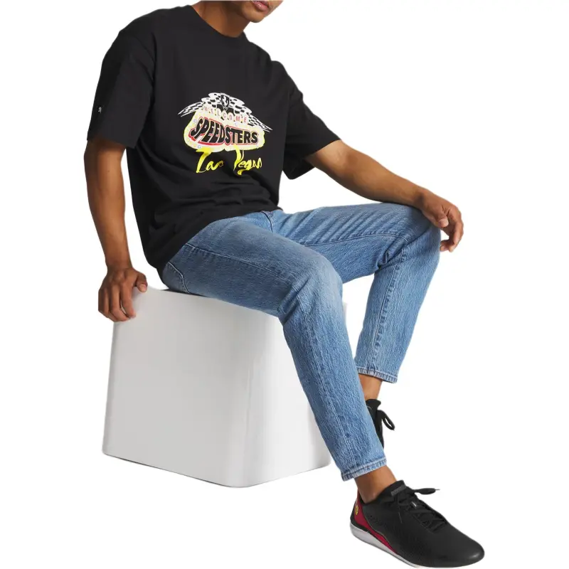 PUMA x Ferrari T Shirt Men's Black-3