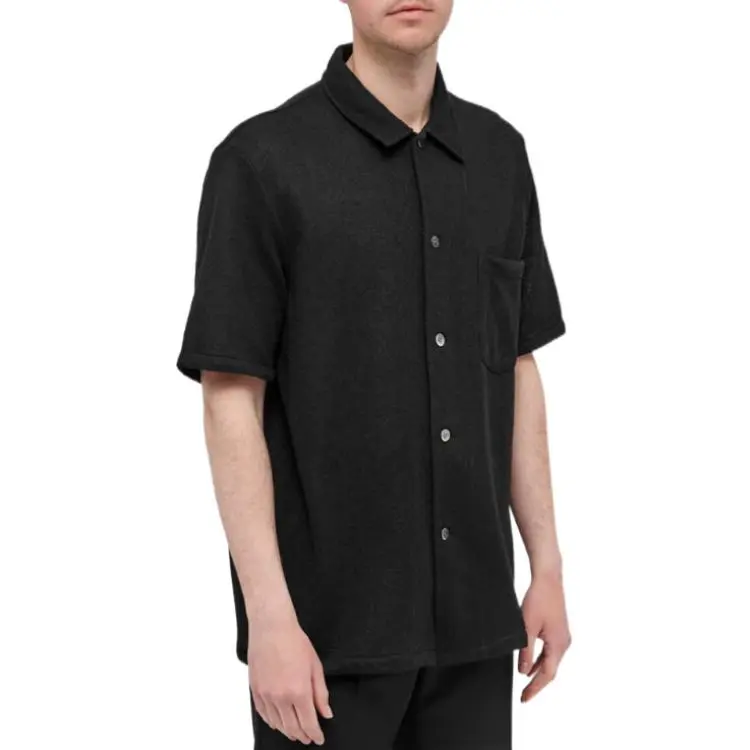 OUR LEGACY Boucle Short sleeve Shirt-5