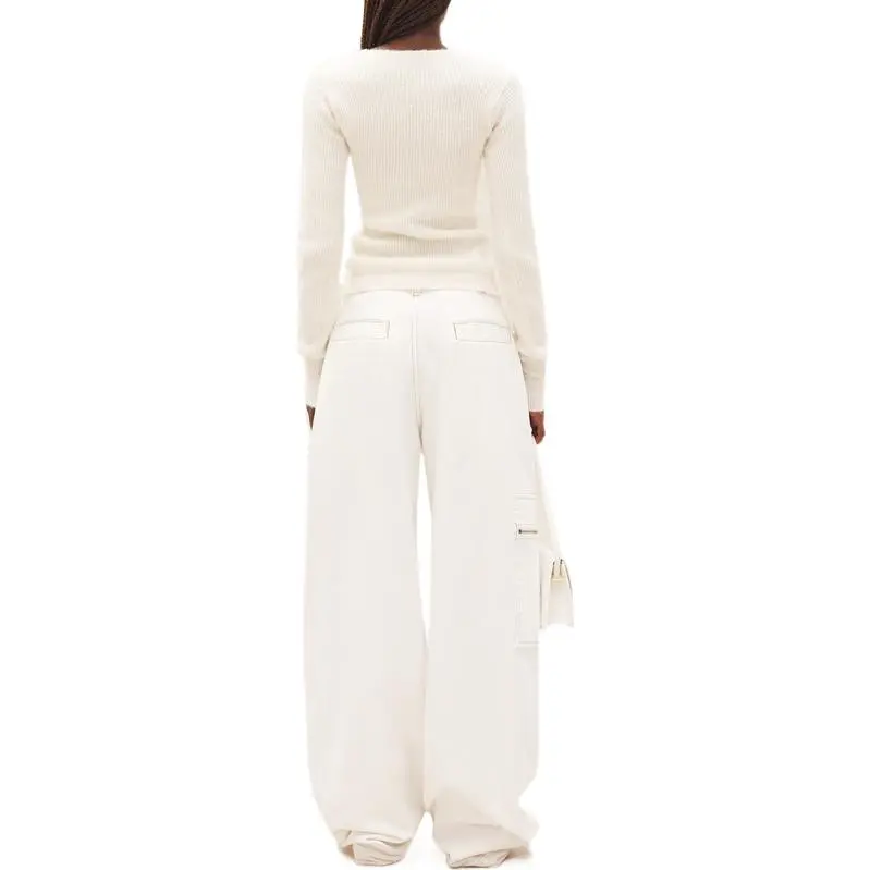 Jacquemus La Maille Pau 'Off White'-3