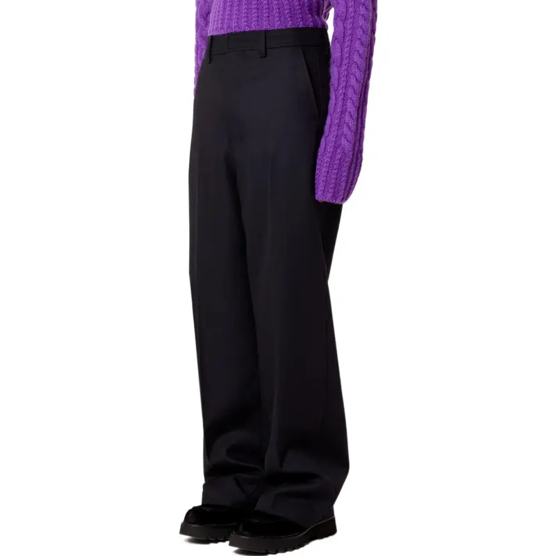 Ami Paris Wide leg Tailored Trousers-3