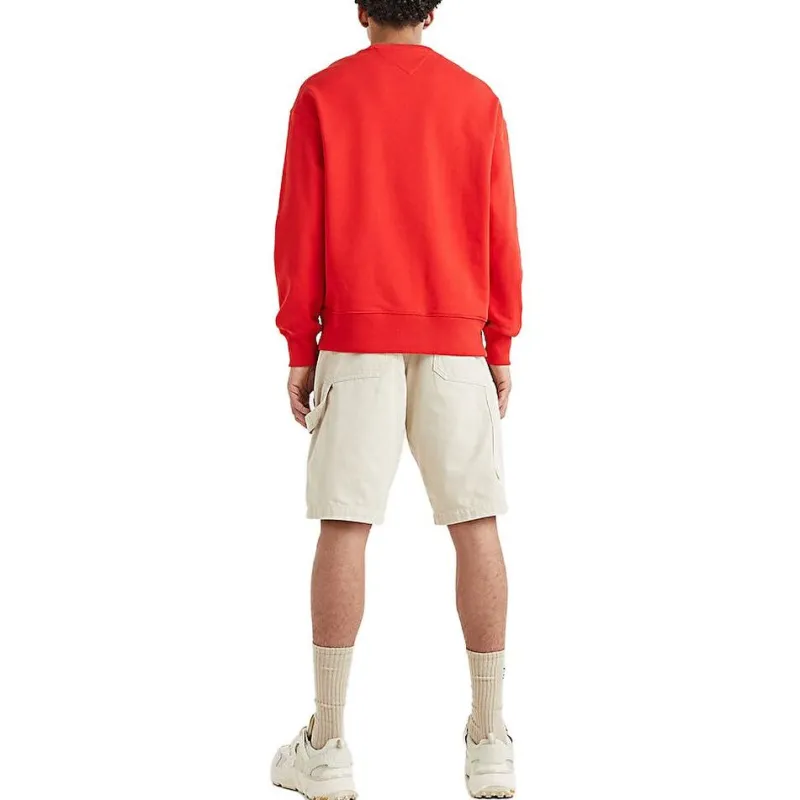 Tommy Hilfiger SS23 Sweatshirt Men's Red-4