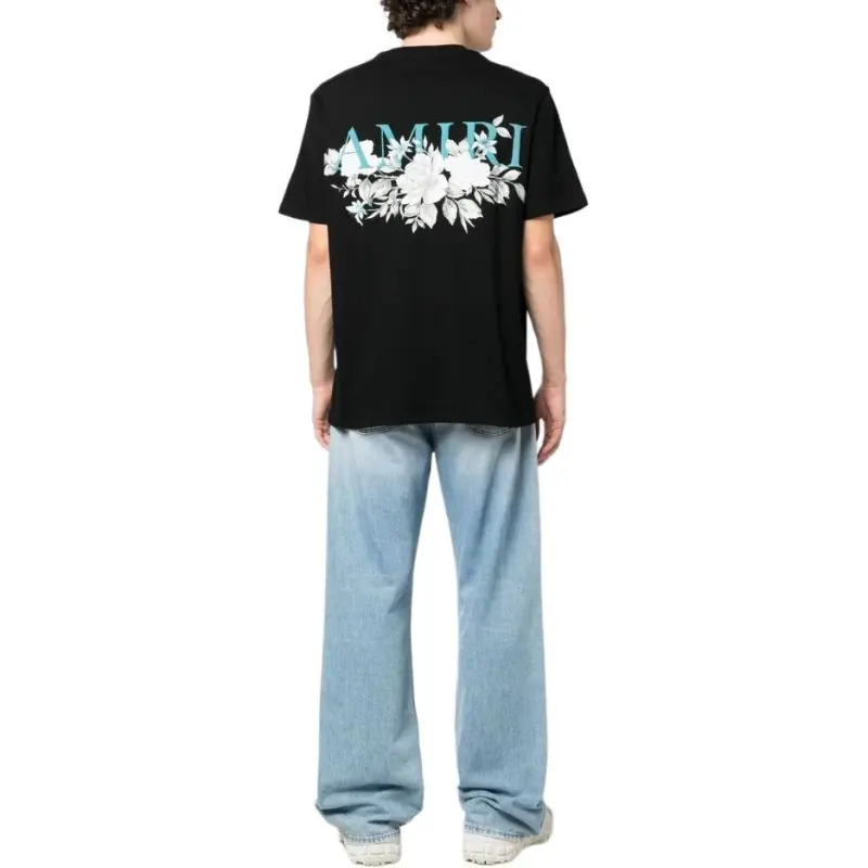 AMIRI Floral Logo Tee Tee-4