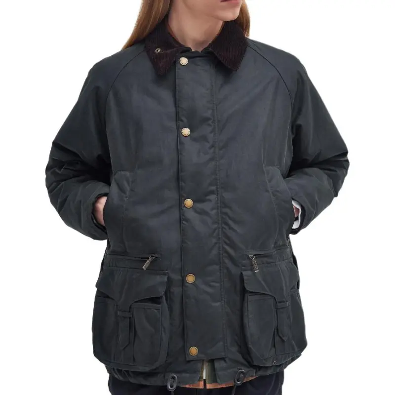 BARBOUR Modified Beaufort Waxed Jacket-3