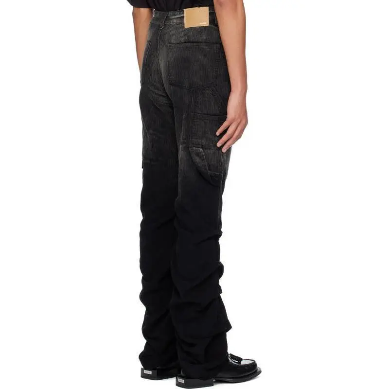 WE11DONE Jeans Men Black-3