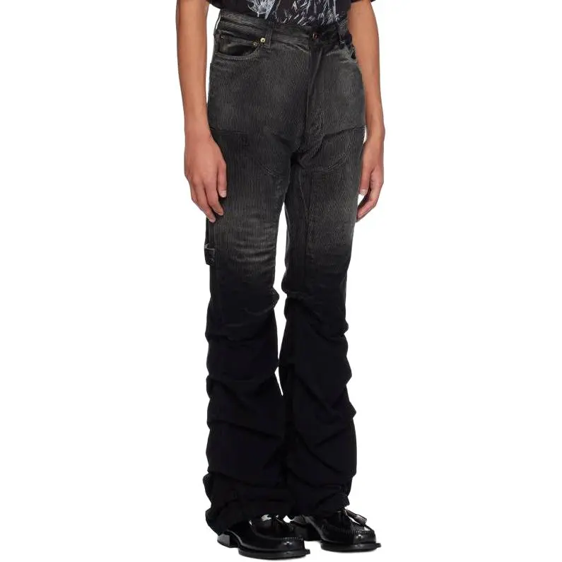 WE11DONE Jeans Men Black-2