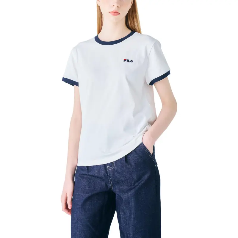 FILA T Shirts Women's White-2