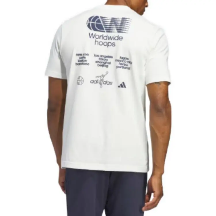 Adidas Worldwide Hoops City Graphic Tee-4