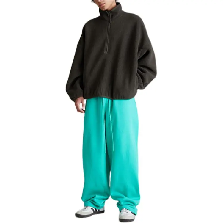 Fear Of God Essentials Polar Fleece Half Zip Mockneck-2