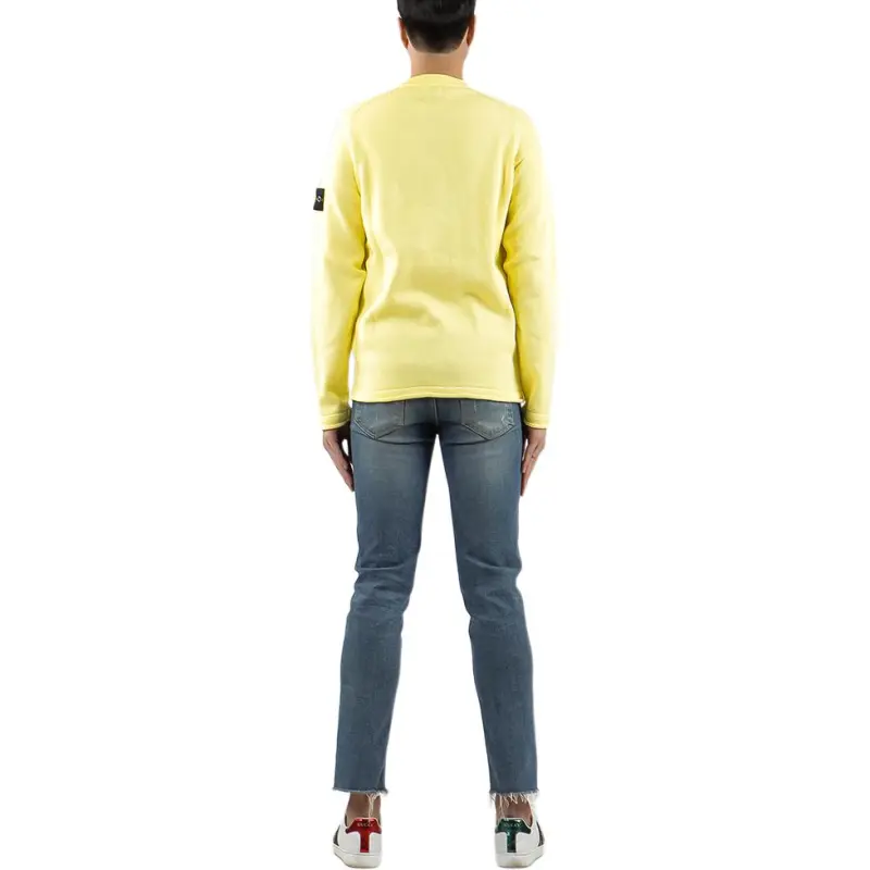 STONE ISLAND Sweater Men's Yellow-4