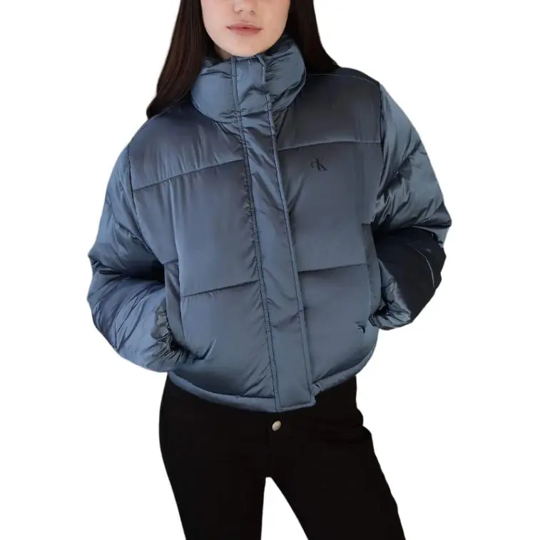 CALVIN KLEIN Jackets Coats Women's Blue-3