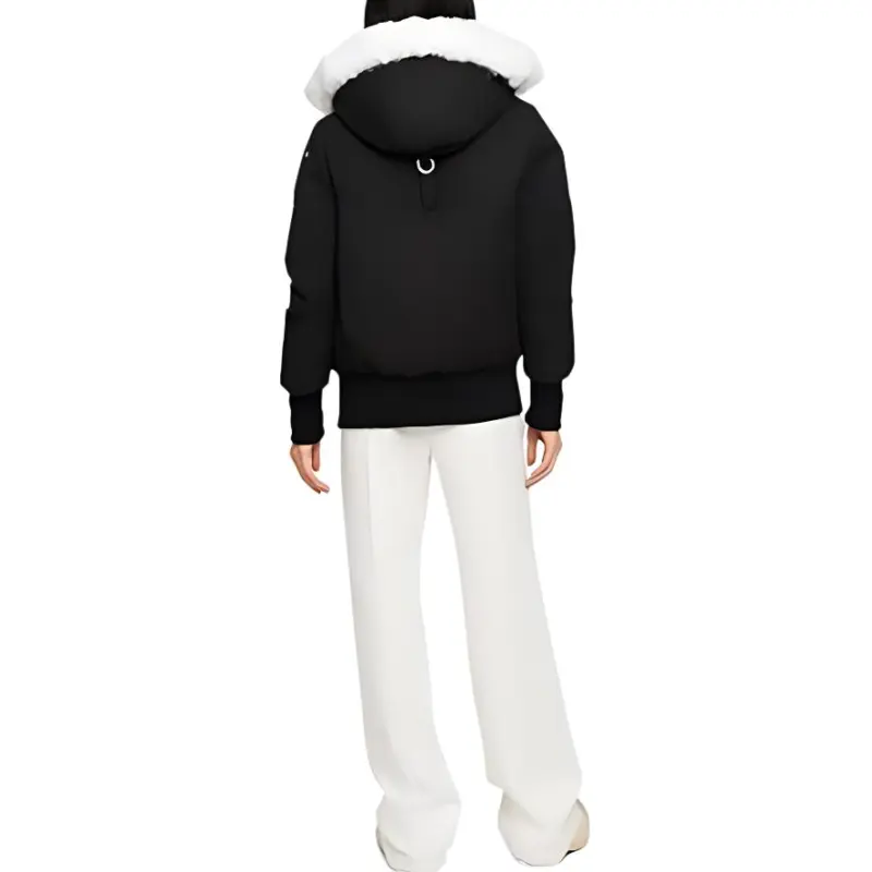 Moose Knuckles Feather Down Hooded Jacket-3