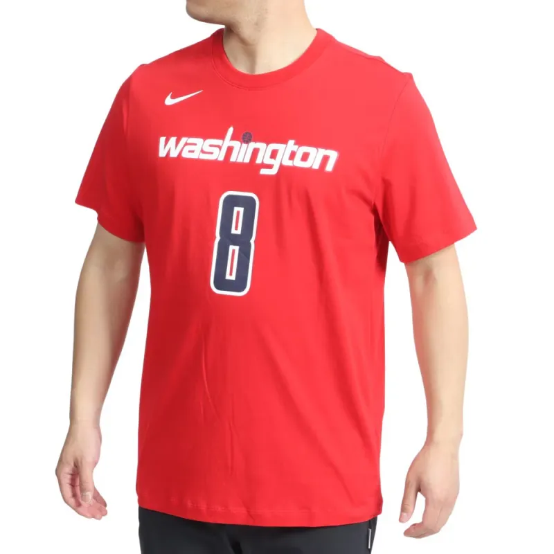 Nike T Shirts Men Red-2