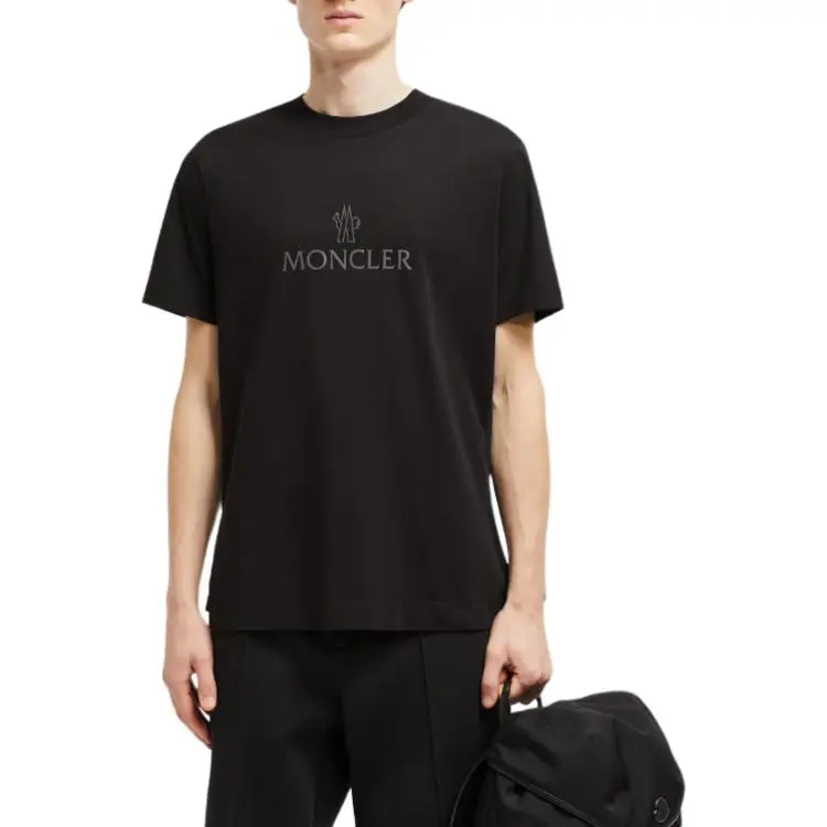 Moncler Logo Printed Crewneck T Shirt-2