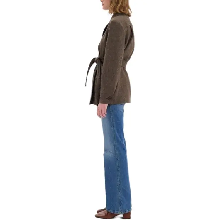 INES DE LA FRESSANGE Jackets & Coats Women's Brown-3
