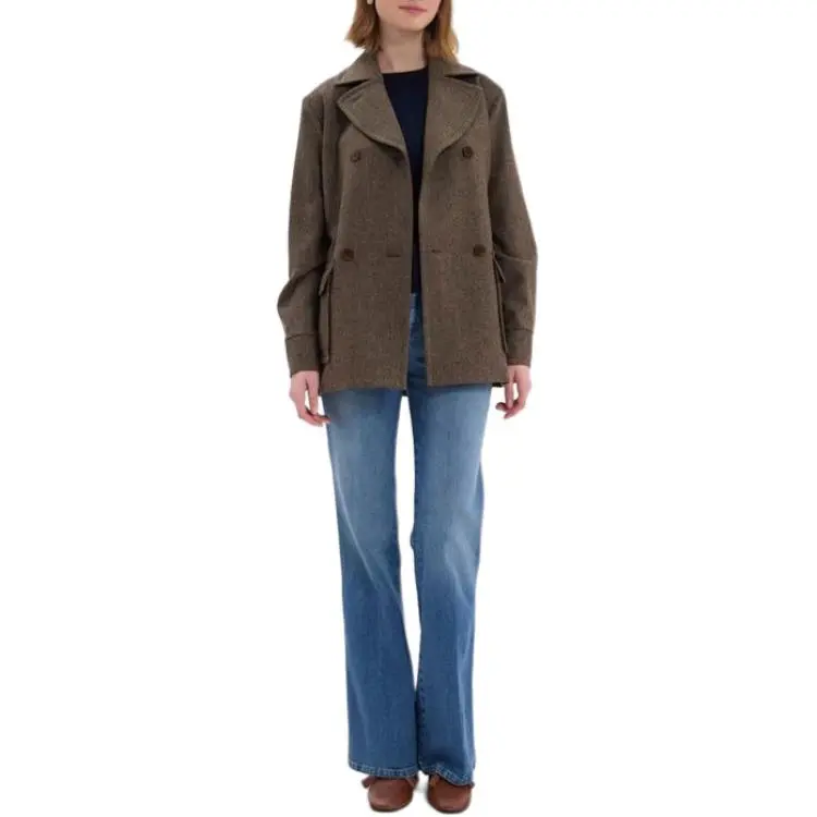 INES DE LA FRESSANGE Jackets & Coats Women's Brown-2