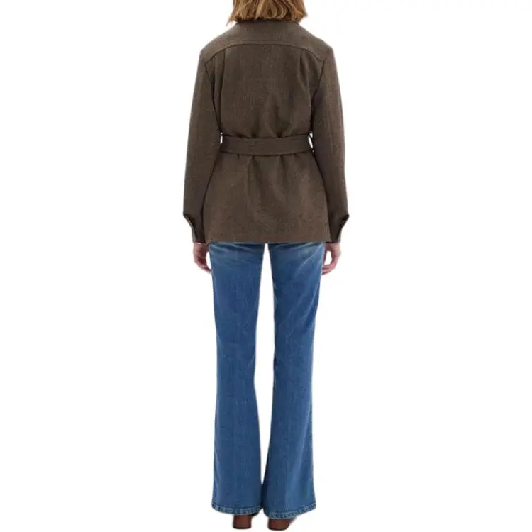INES DE LA FRESSANGE Jackets & Coats Women's Brown-4